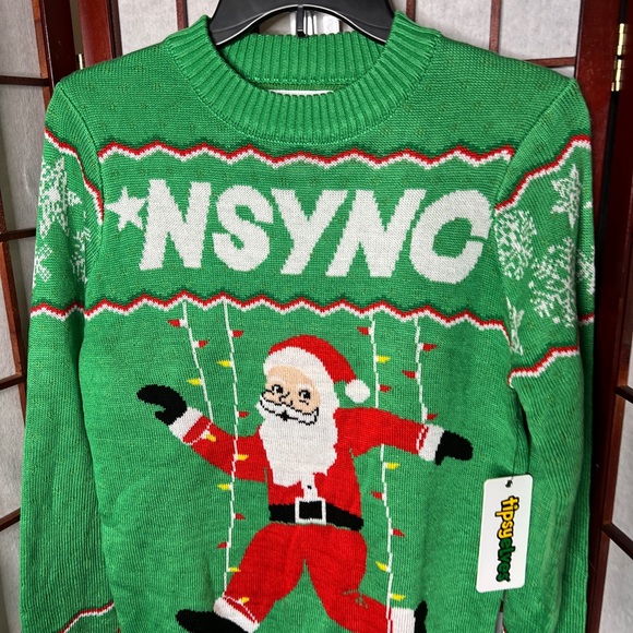 Nsync Knit Holiday Christmas Ugly 
